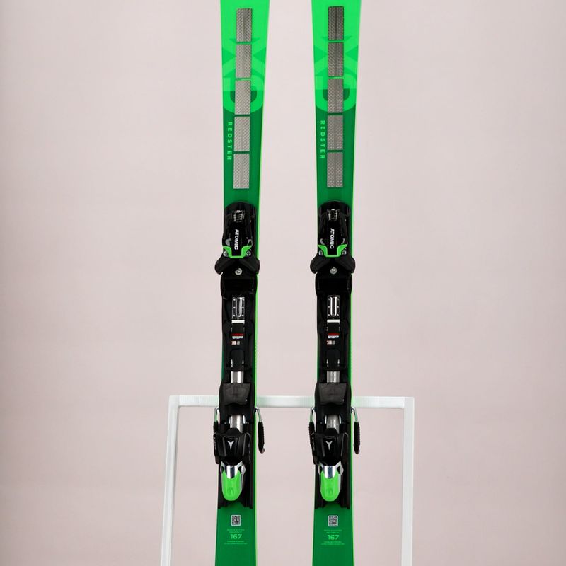 Men's Atomic Redster X9S Revoshock S + X12 GW downhill skis green AASS02756 16