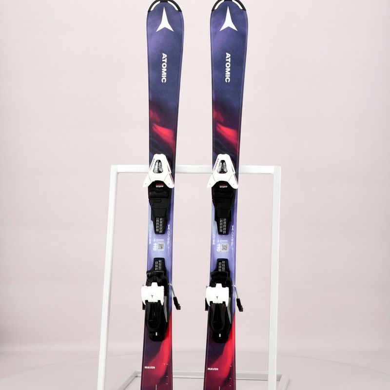 Atomic Maven Girl + C5 GW children's downhill skis in colour AASS03088 16