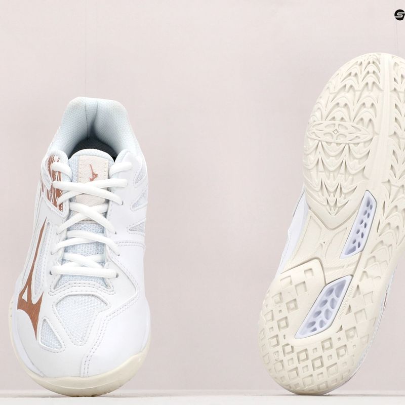 Mizuno Lightning Star Z6 children's volleyball shoes white V1GD210336 13