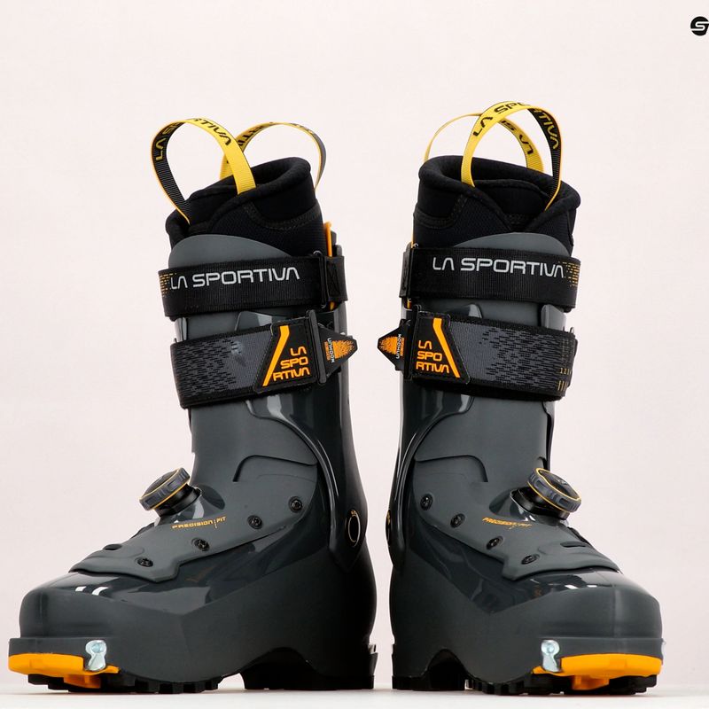 Men's La Sportiva Solar II skydiving boot grey-yellow 89G900100 17