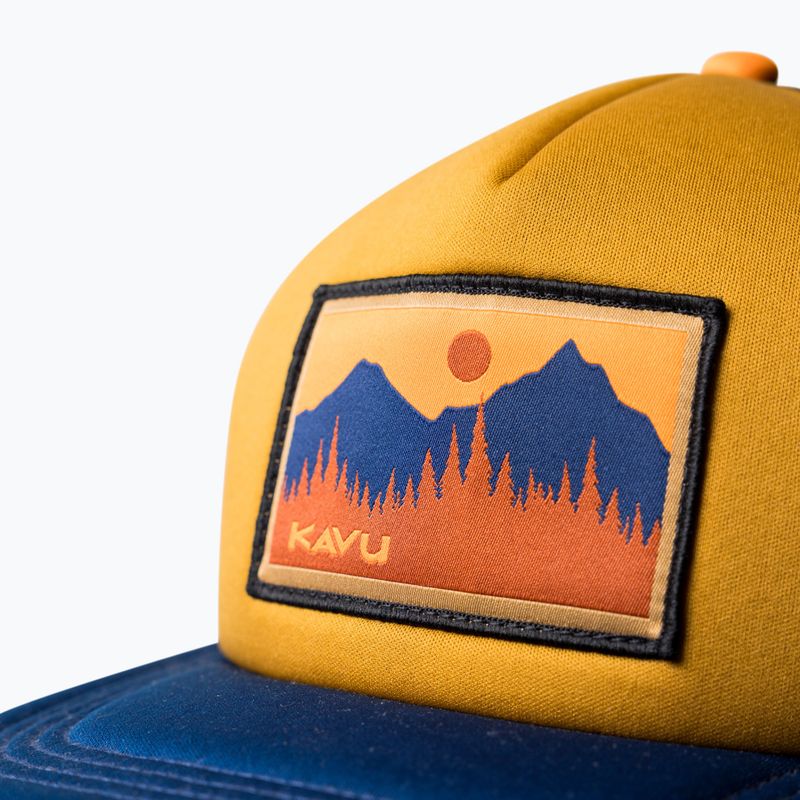 KAVU Foam Dome sunset skies baseball cap 3