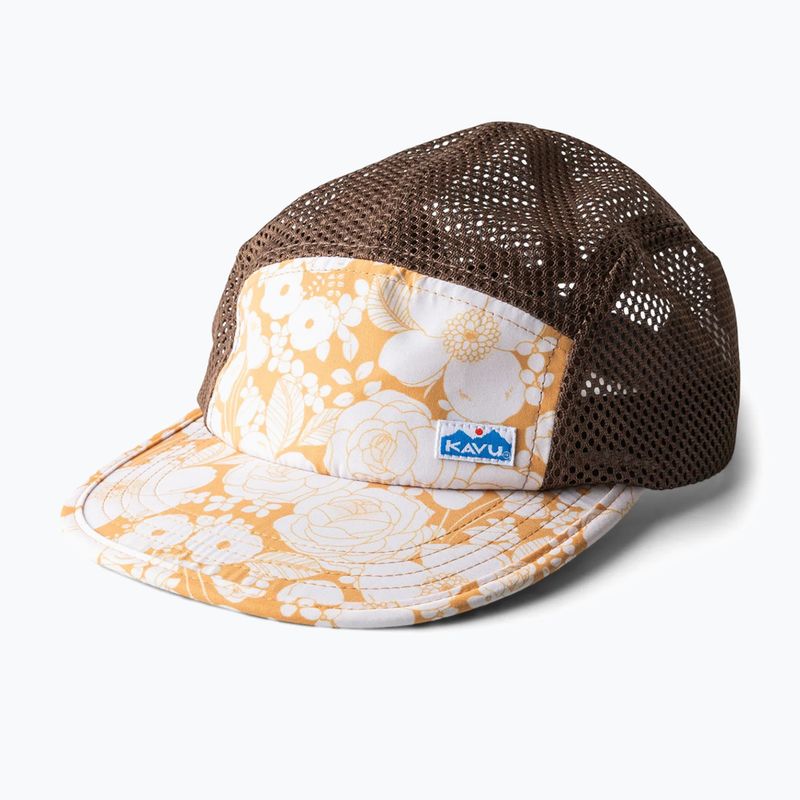 KAVU Drift Creek baseball cap gold bloom
