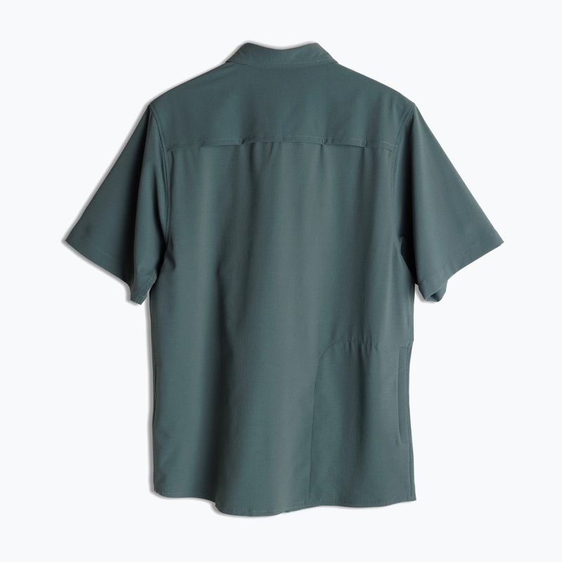 KAVU men's Cascade Trail dark forest shirt 2