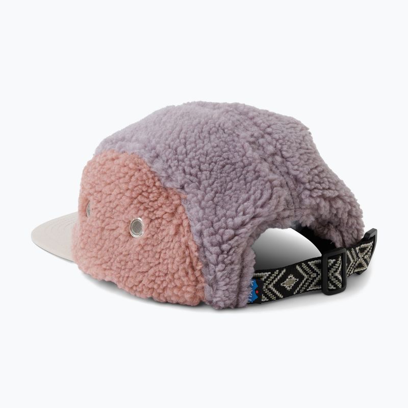 Winter baseball hat KAVU Fur Ball Camp pastel moon 2