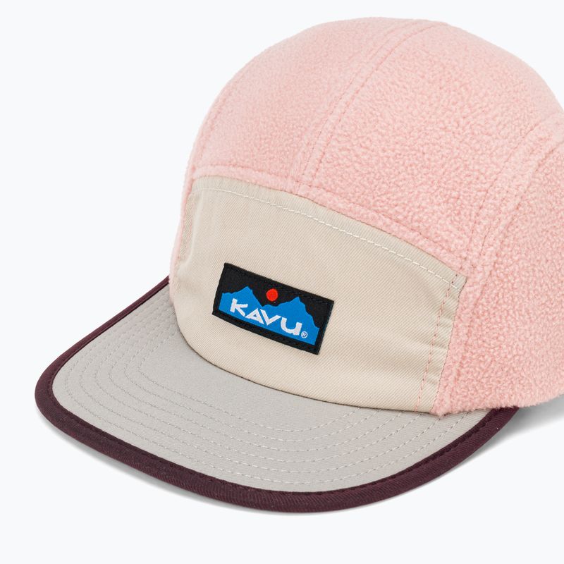 Winter baseball hat KAVU Mountain Top frappe block 3