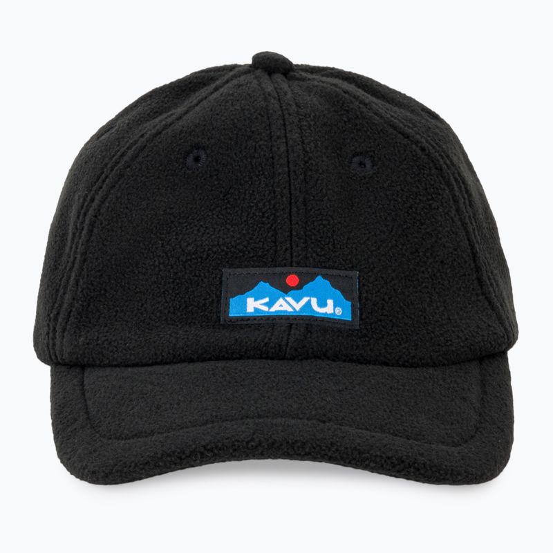 Winter baseball hat KAVU Toasty Topper blackout 2