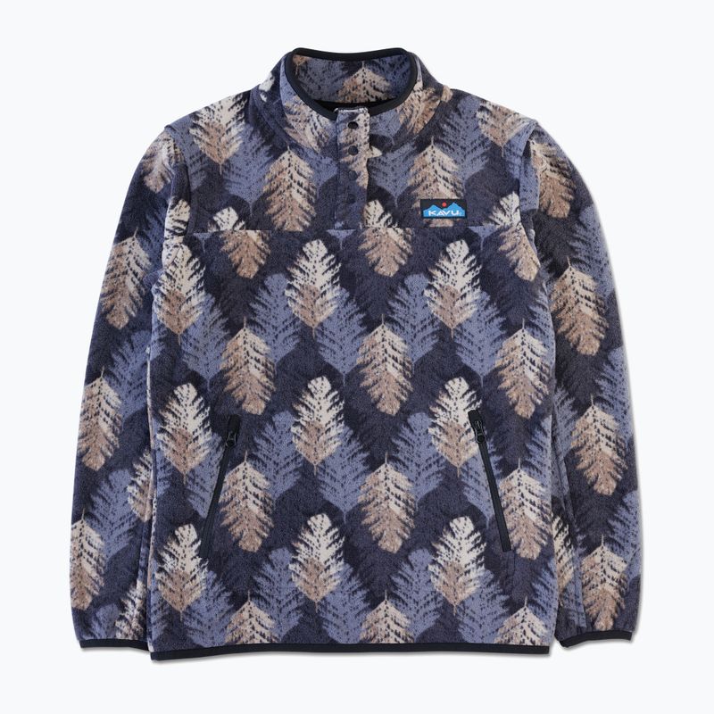 Women's fleece sweatshirt KAVU Cavanaugh leaf layout