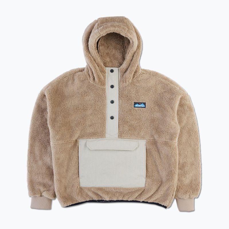 Women's fleece sweatshirt KAVU Moon Ridge buff 3
