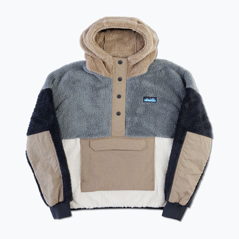 Women's fleece sweatshirt KAVU Moon Ridge shadow block