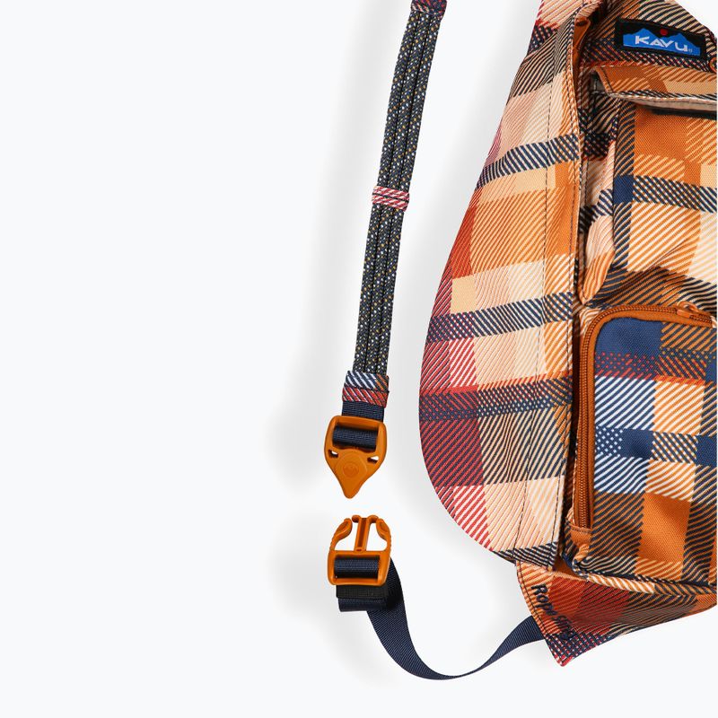 Urban backpack KAVU Mini Rope Sling 4 l cabin plaid 4
