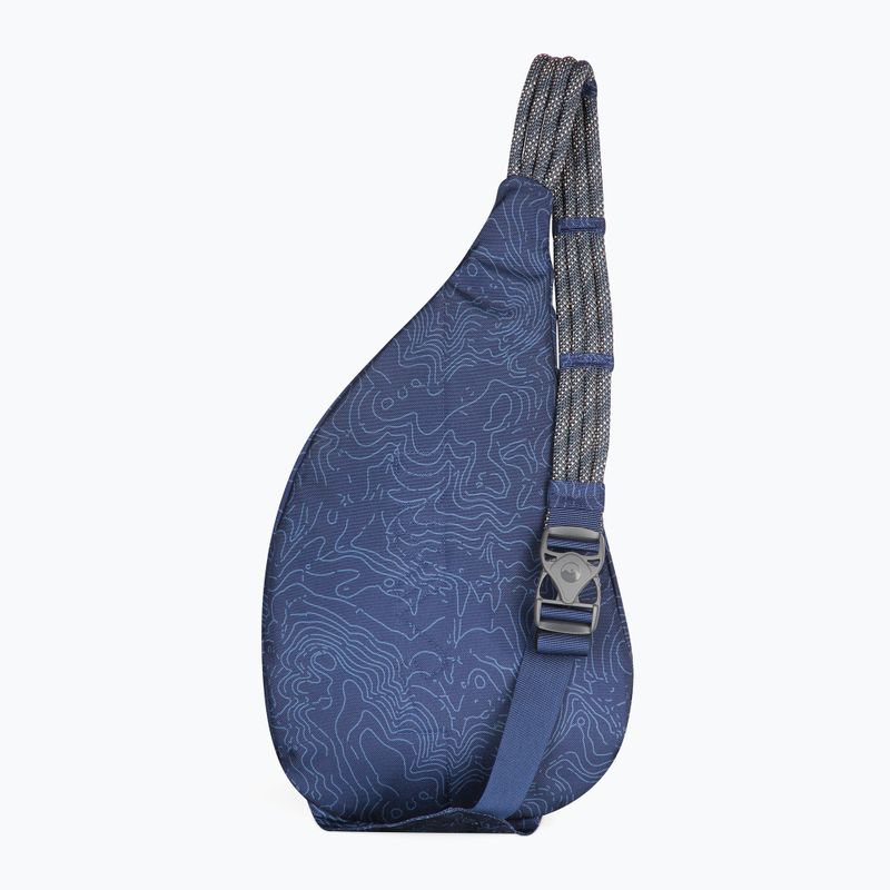 City backpack KAVU Rope Sling 10 L navy topo 2