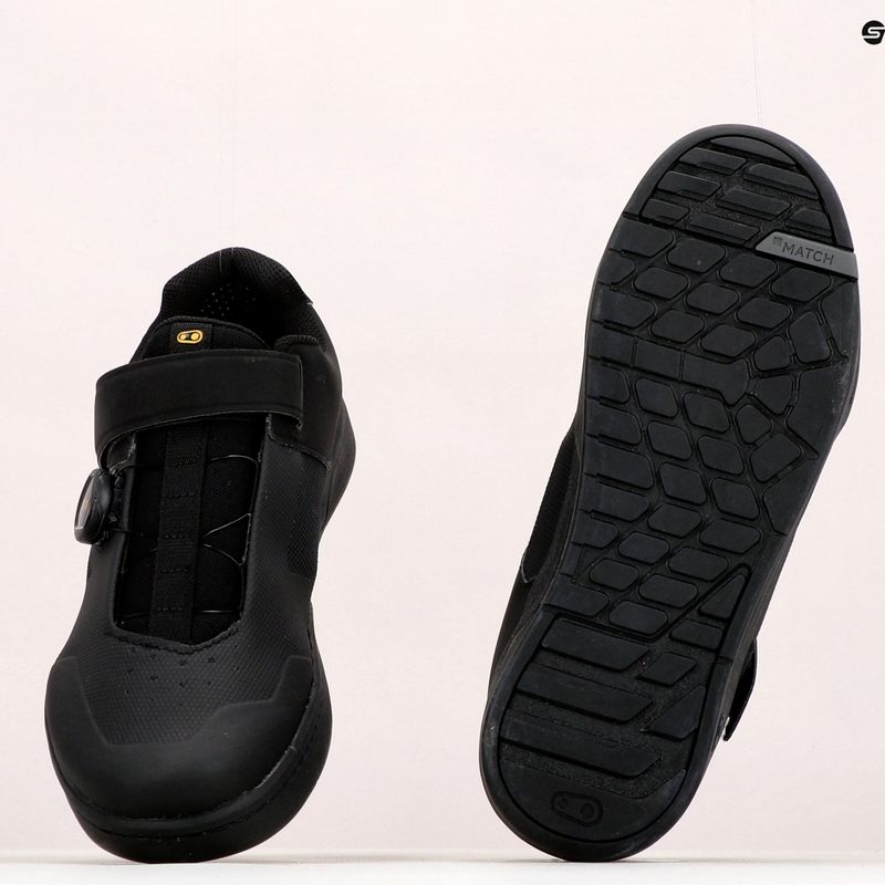 Men's platform cycling shoes Crankbrothers Stamp Boa black CR-STB01080A090 18