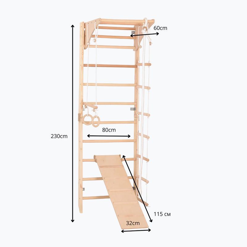 RINAGYM Kombi 3 gymnastic ladder 17