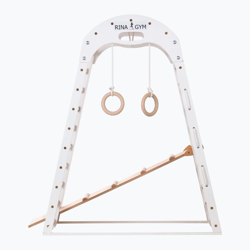Wooden gymnastics triangle RINAGYM Kids 2 white 4