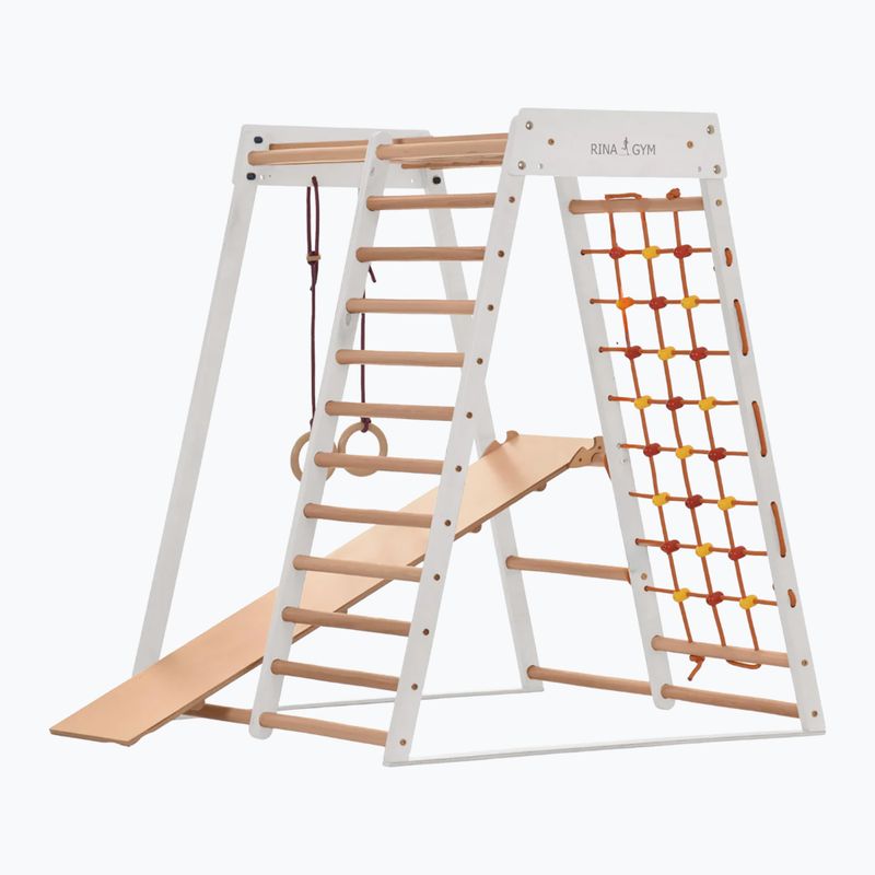 RINAGYM Classic white wooden gymnastics frame 2