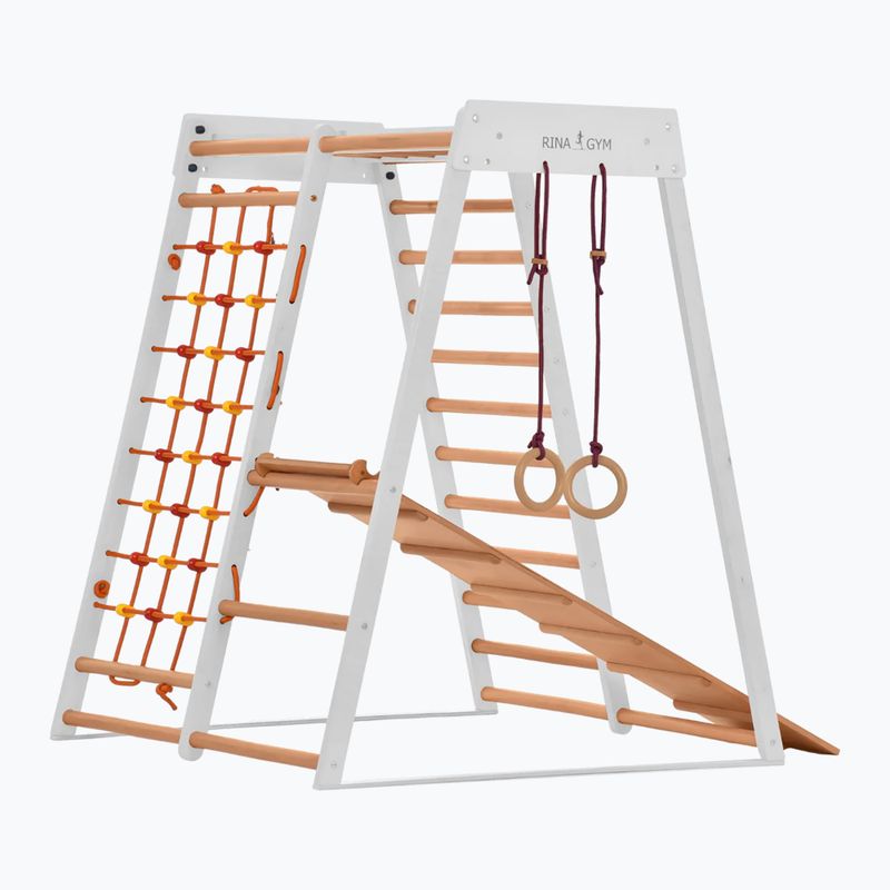 RINAGYM Classic white wooden gymnastics frame 3