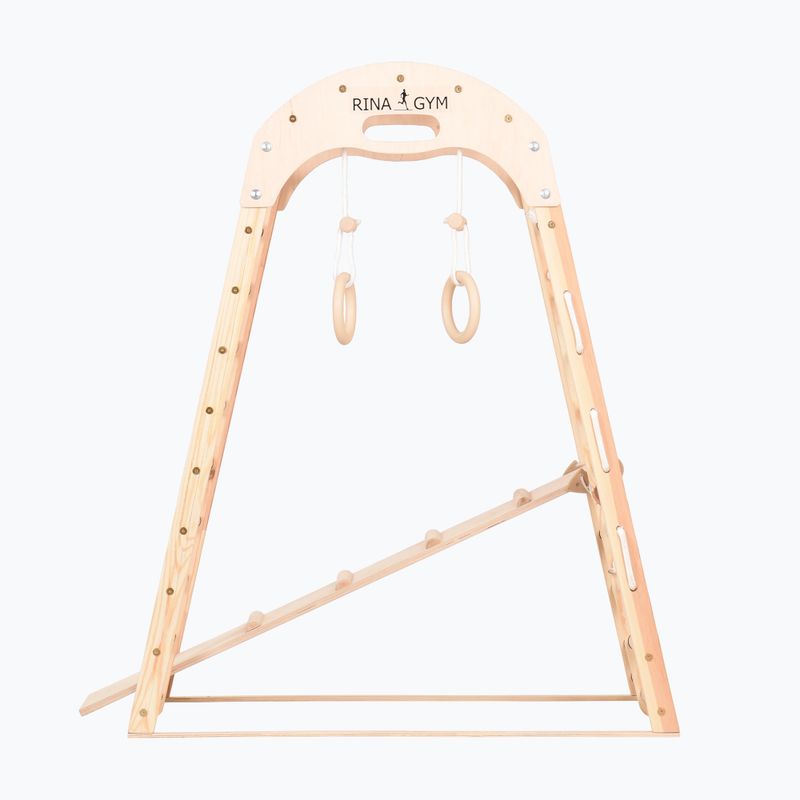 RINAGYM Kids 2 natural climbing gymnastics triangle 6