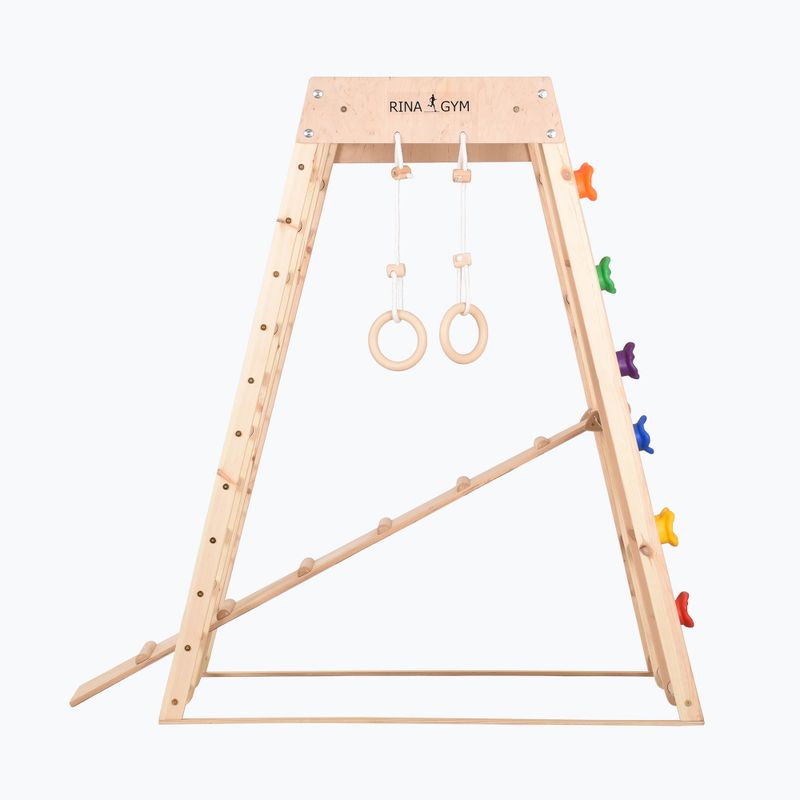 RINAGYM Kids 3 wooden gymnastics frame 7