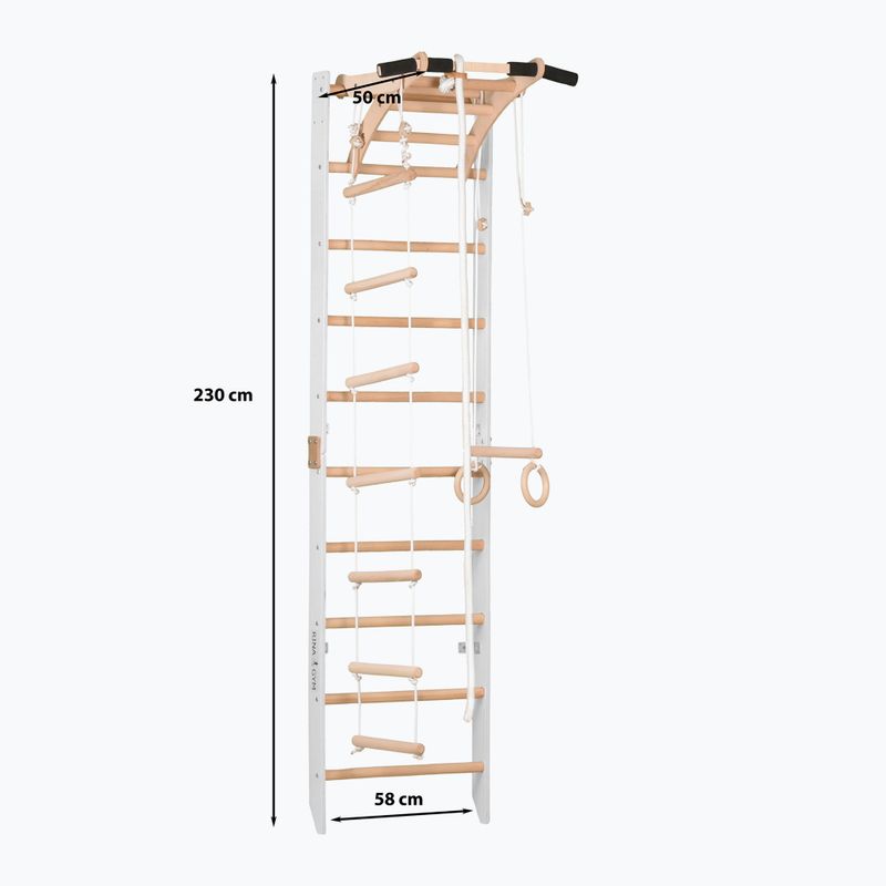 RINAGYM gymnastic ladder SPR A white 2