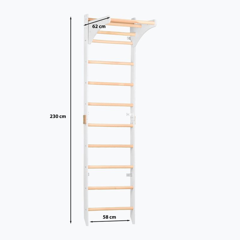 RINAGYM gymnastic ladder SPR C pure white 2