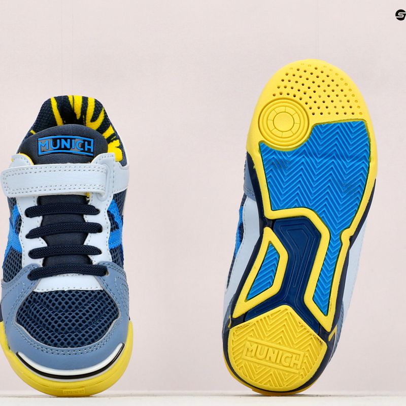 Children's football boots MUNICH One Kid Vco grey 12