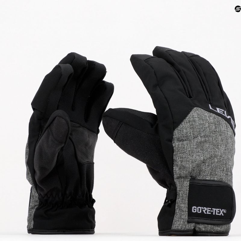 Men's Level Rescue Gore Tex ski glove black 1109 9