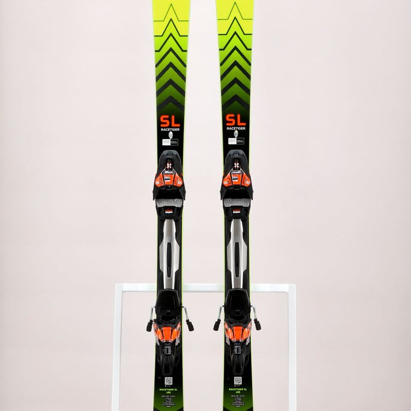 Völkl Racetiger SL + RMotion 3 12 GW yellow/black 122031/6877W1.VR downhill skis 12