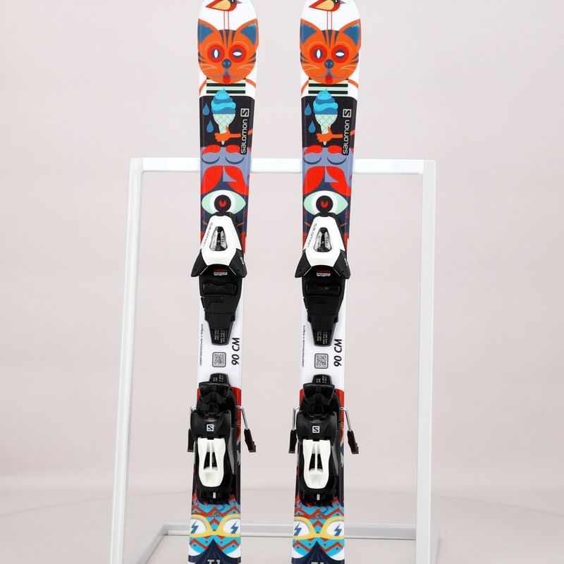 Children's downhill skis Salomon T1 XS + C5 colour L40891100 15