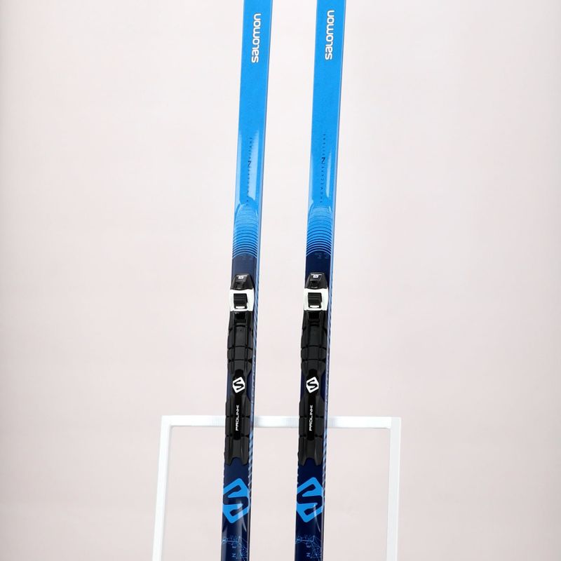 Women's cross-country skis Salomon Snowscape 7 Vitane + Prolink Auto blue L409352PMS 17