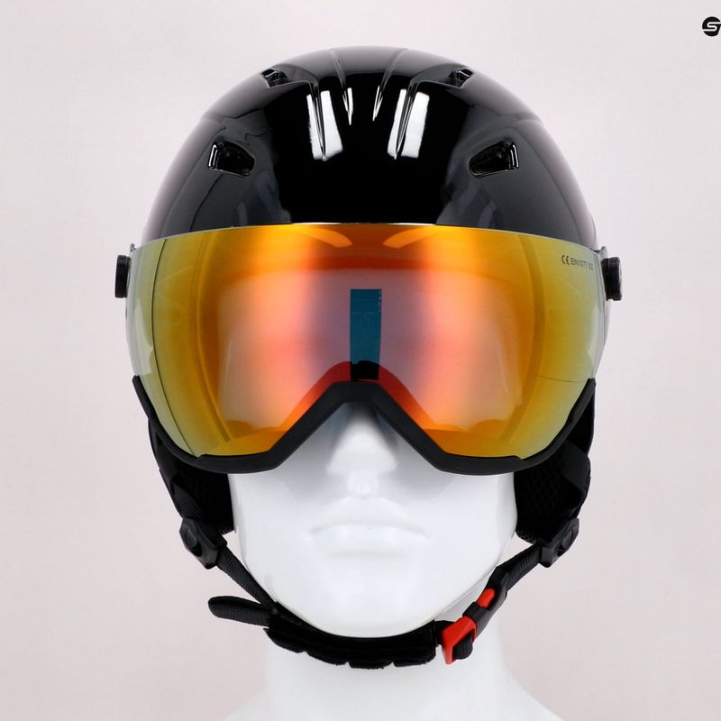 Women's ski helmet 4F black H4Z22-KSD001 14