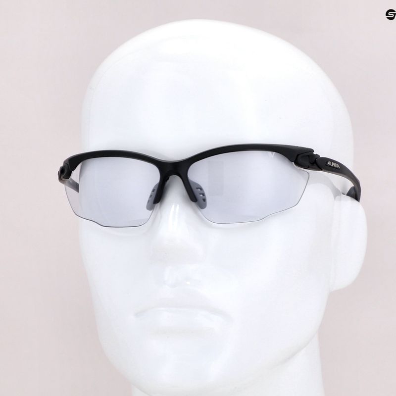 Bicycle goggles Alpina Twist Four V black matte/black 10
