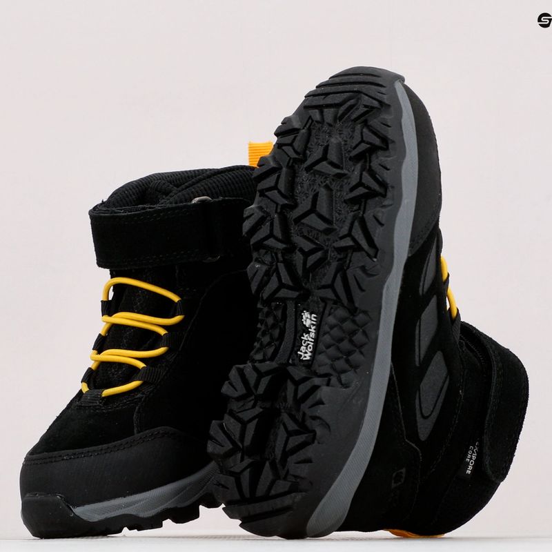 Jack Wolfskin Vojo Lt Texapore Mid children's trekking boots black 4054021 11