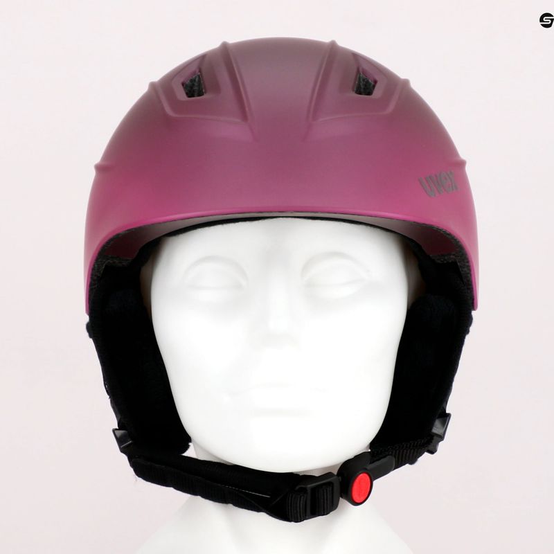 Ski helmet UVEX Fierce purple 56/6/225/9303 11