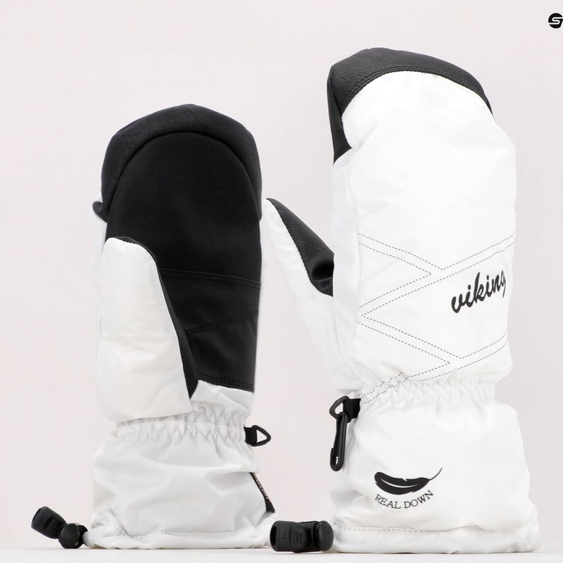 Women's Viking Strix Mitten Ski Gloves white 112/19/0300/01 10