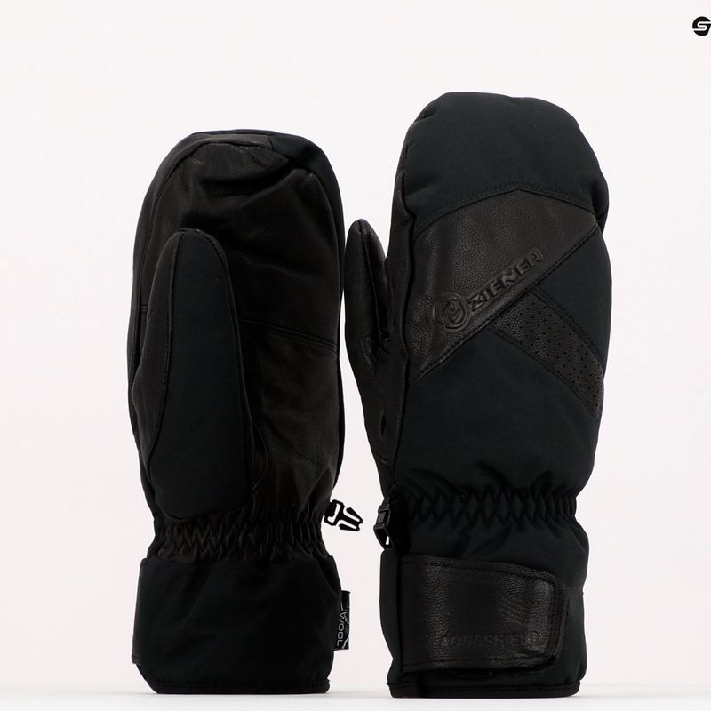 ZIENER Gettero As Aw Mitten men's snowboarding gloves black 211002.12 8