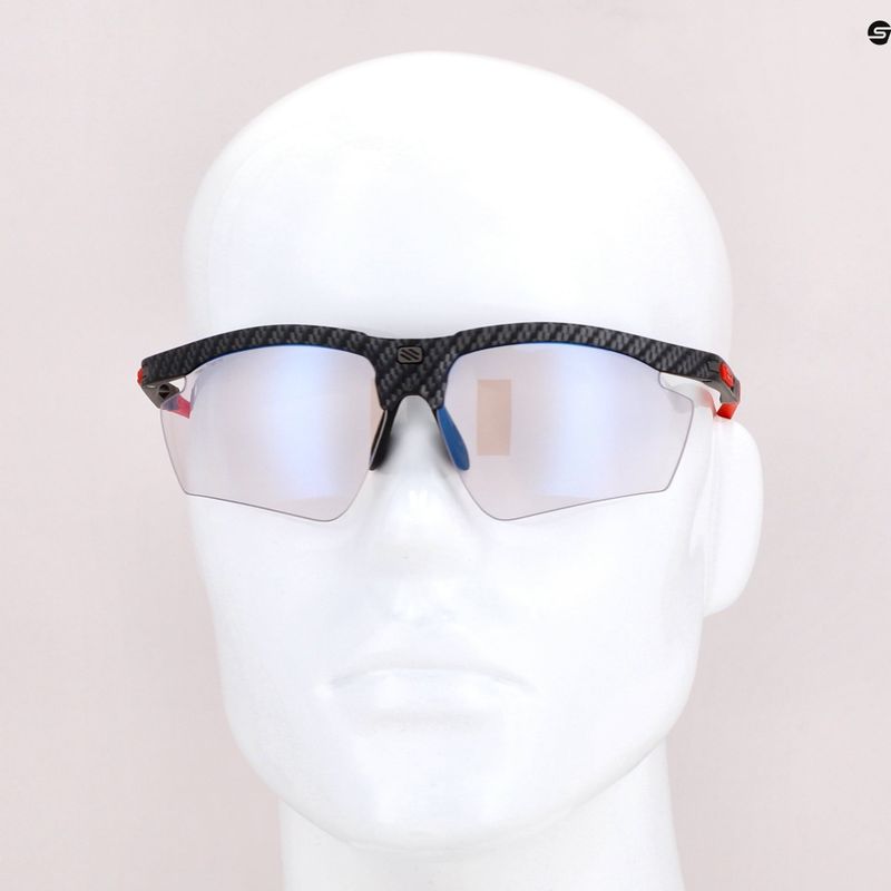 Rudy Project Magnus carbonium matte/impactx photochromic 2 laser red cycling glasses SP7589190000 7