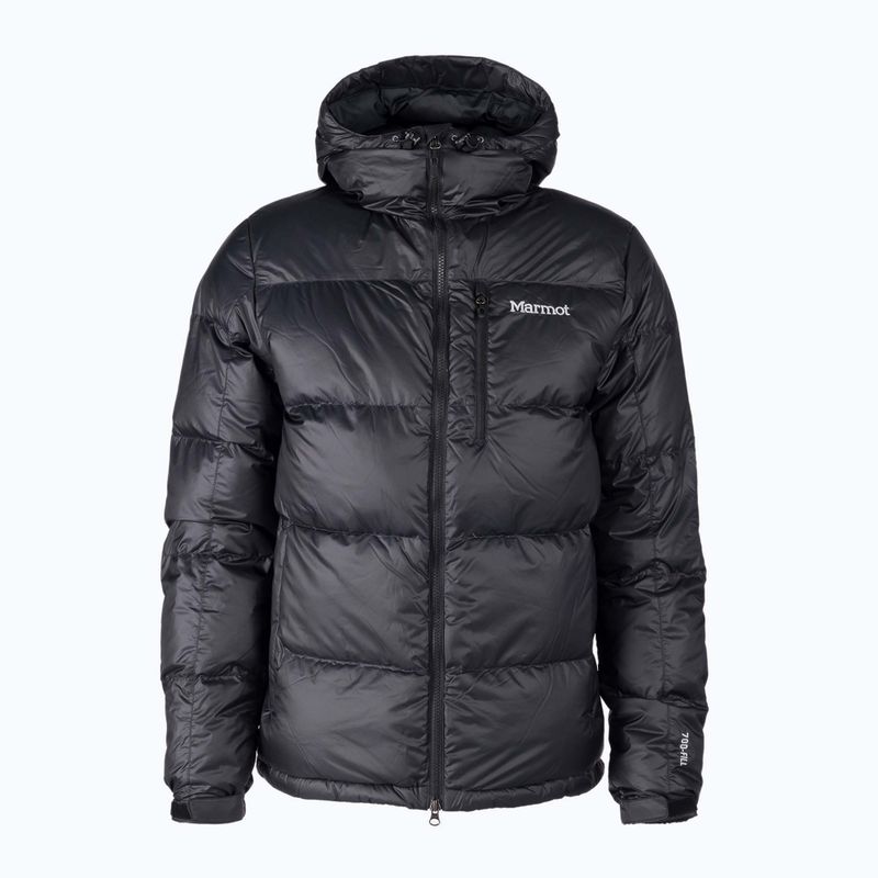 Men's Marmot Guides Down Hoody jacket black 73060