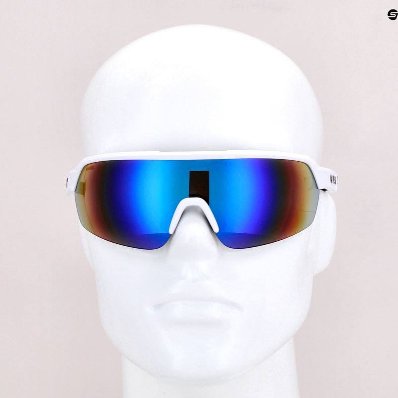UVEX Sportstyle 227 white mat/mirror blue cycling goggles S5320668816 7