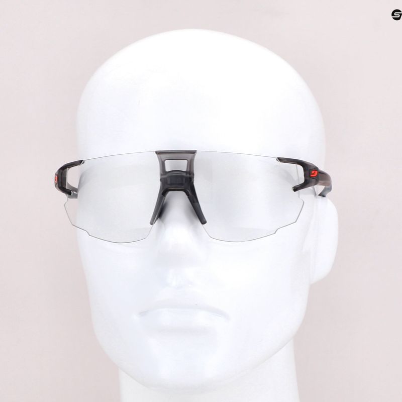 Julbo Aerospeed Reactiv Performance translucent black/gray cycling glasses J5024020 6