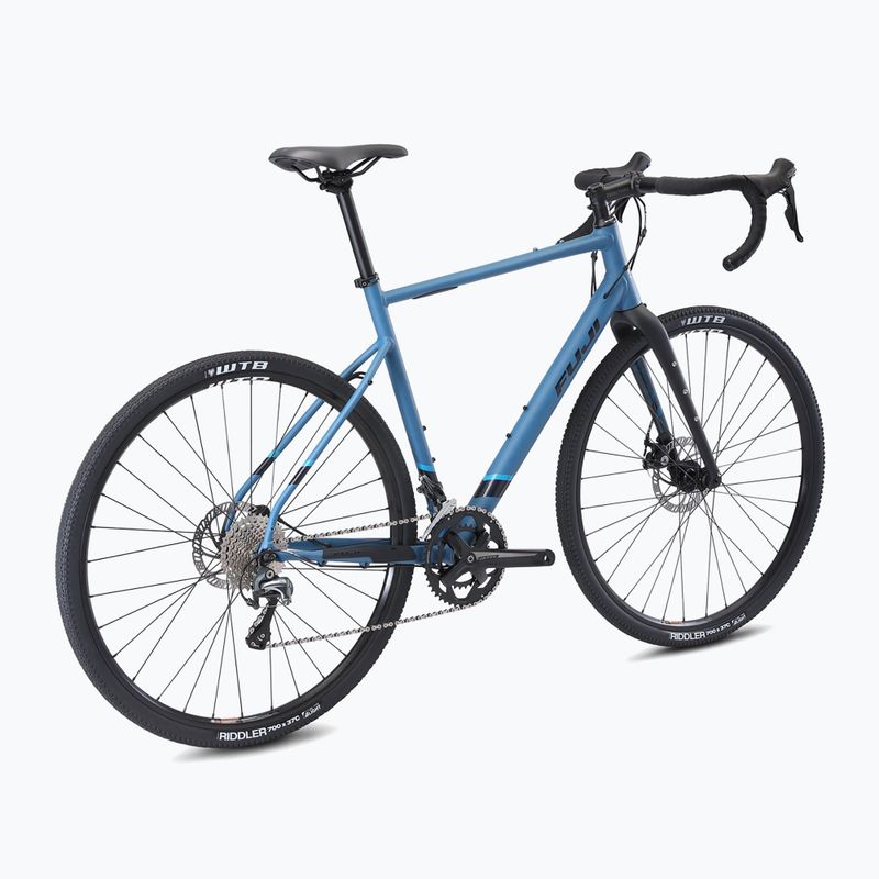 Fuji Jari 2.1 matte denim blue gravel bike 8