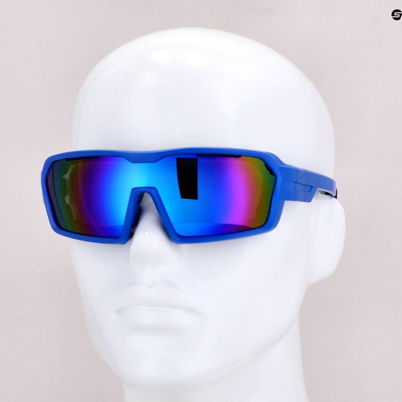 Ocean Sunglasses Chameleon matte blue/revo blue 3700.3X sunglasses 7