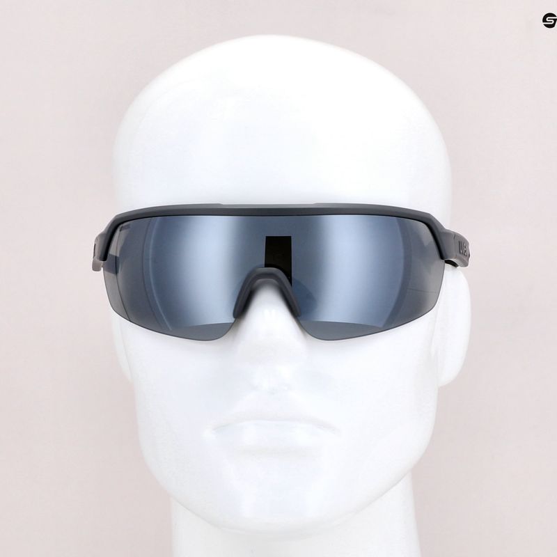 UVEX Sportstyle 227 grey matt/mirror silver cycling goggles S5320665516 12