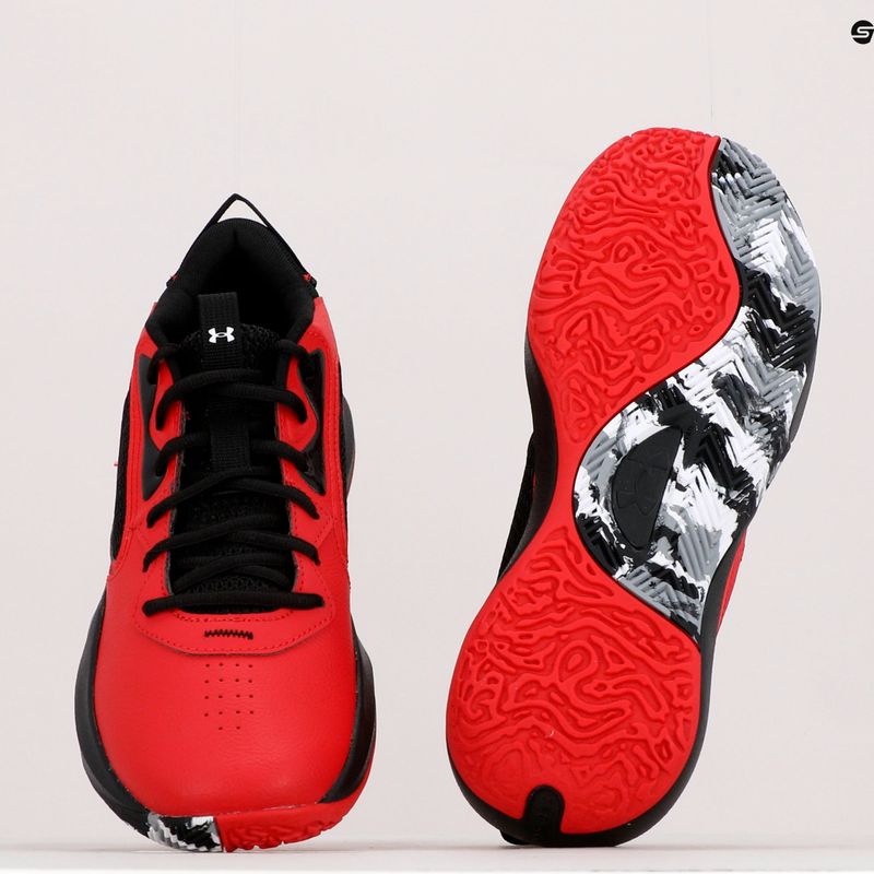 Under Armour men's basketball shoes Lockdown 6 red 3025616-600 12
