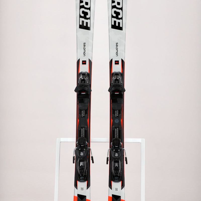 Men's downhill skis Salomon S/Force 76 + M10 GW silver L41496200/L4113240010 10