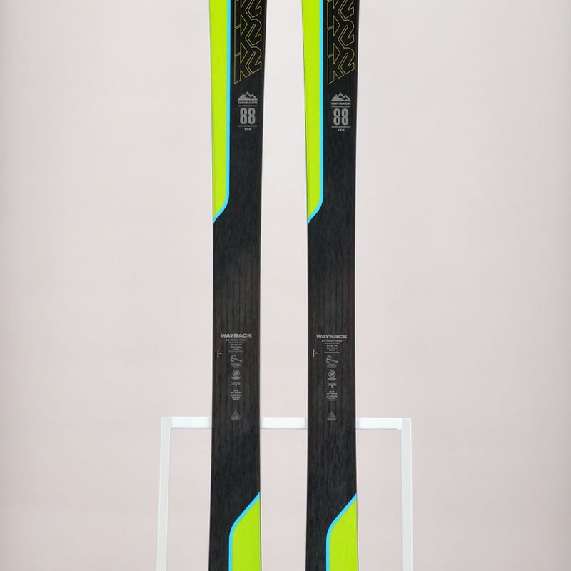 K2 Wayback 88 green 10E0202 skit ski 10