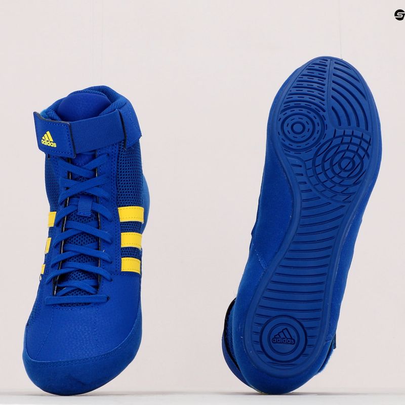 Men's adidas Havoc boxing shoes blue FV2473 9