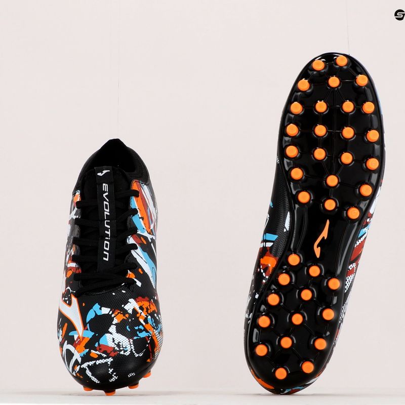 Joma Evolution AG men's football boots black/white/red 12