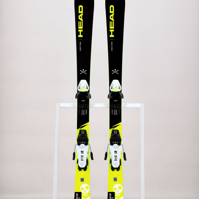 Children's downhill skis HEAD WC iRace Team SW Jrs + Jrs 7.5 black 314141/100862 11