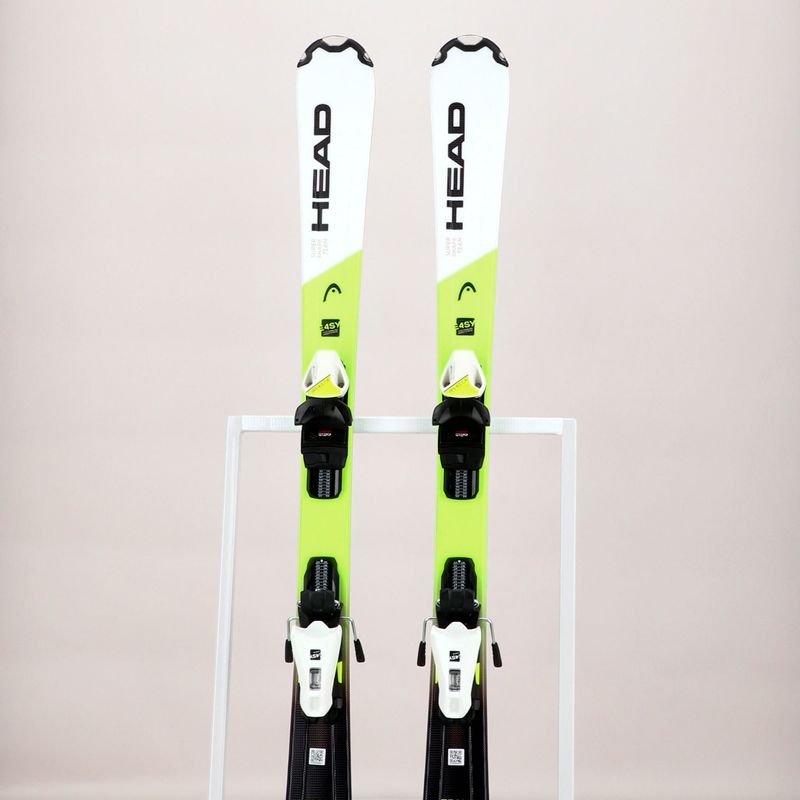 Children's downhill skis HEAD Supershape Team Easy Jrs + Jrs 4.5 white/yellow 314201/100863 11