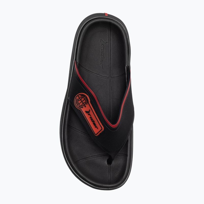 Men's RIDER Block Thong AD flip flops black 11655-20766 6